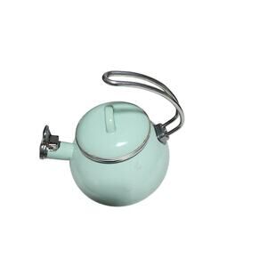 CROFTON EUC LIGHT GREEN ALUMINUM TEA POT